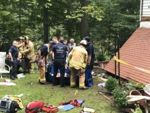 8 injured after deck collapses in Ellicott City