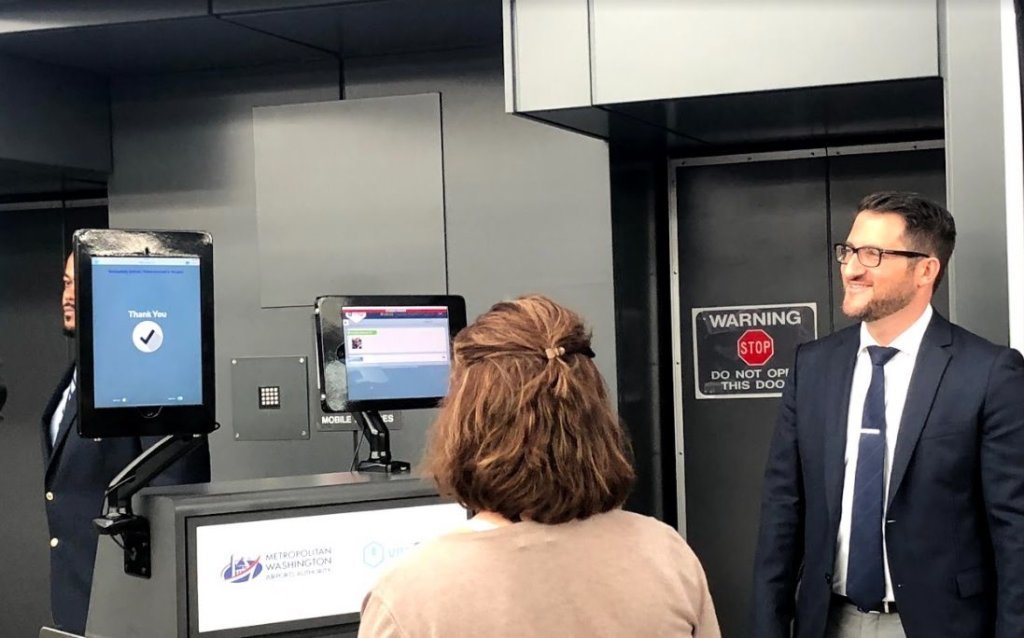Dulles face screening