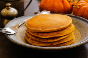 Breakfast Homemade Pumpkin Pancakes