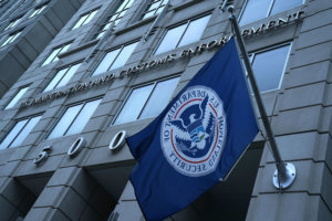 VP Mike Pence Visits ICE Headquarters In Washington DC