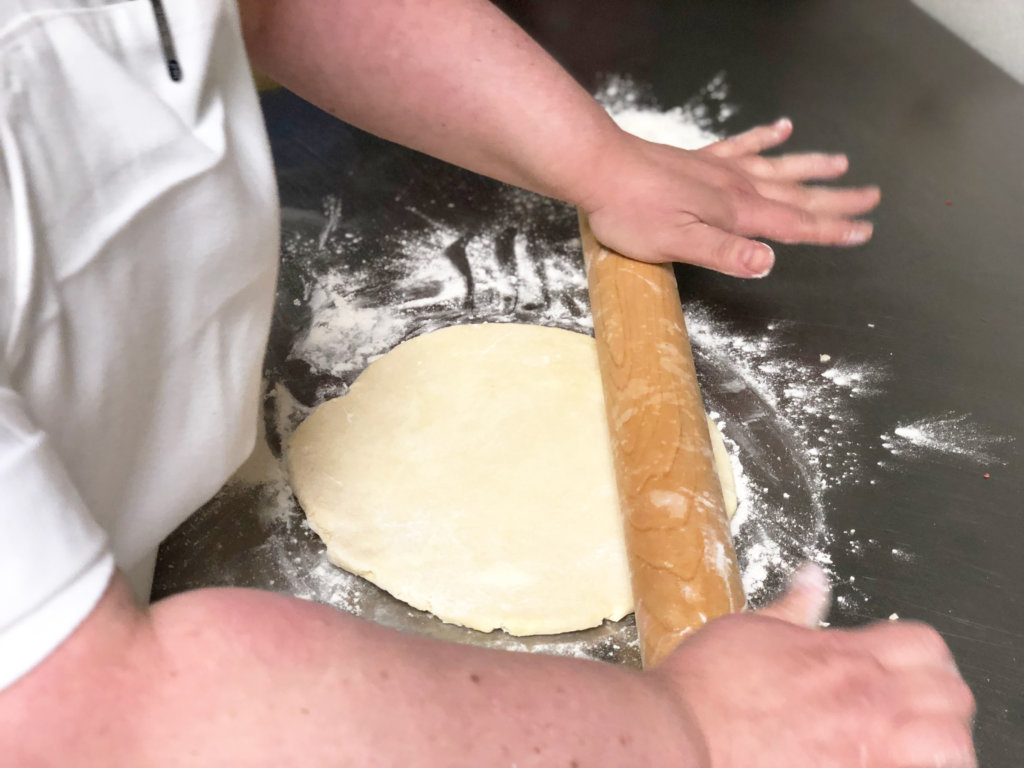 Pie making
