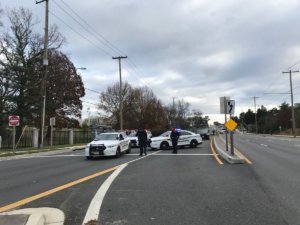 The campus of Walter Reed National Military Medical Center was on lock down Tuesday afternoon