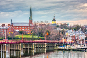 Annapolis, Maryland, USA Downtown