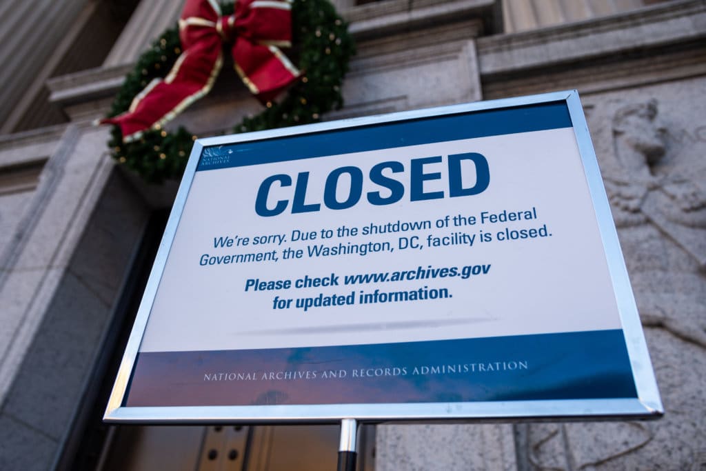 2018 12 22 Government Shutdown