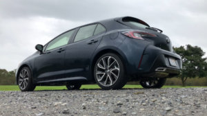 Corolla hatch rear