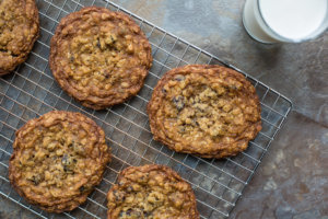 Food Deadline Big Oatmeal Cookies