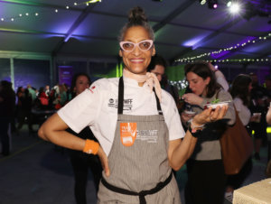 Food Network & Cooking Channel New York City Wine & Food Festival Presented By Capital One Supper Is Served: A Tasting Featuring Tarana Burke, Giada De Laurentiis, Alex Guarnaschelli, Padma Lakshmi, Katie Lee, Rachael Ray And Friends