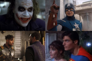 Best superheroes collage