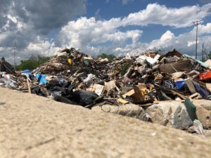 Trash at Totten