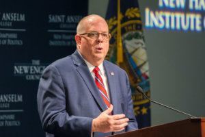 GOP MD Governor Larry Hogan Speaks In NH As He Mulls Presidential Run