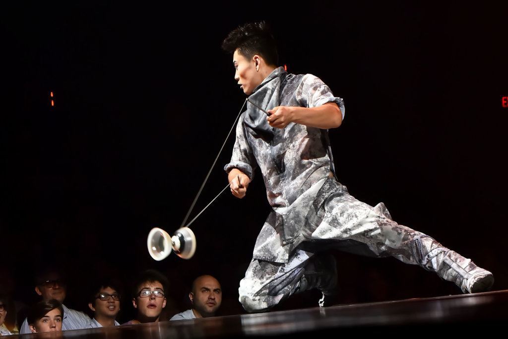 The Washington, D.C. premiere of Cirque du Soleil's "VOLTA" in Tysons on Thursday, July 25.