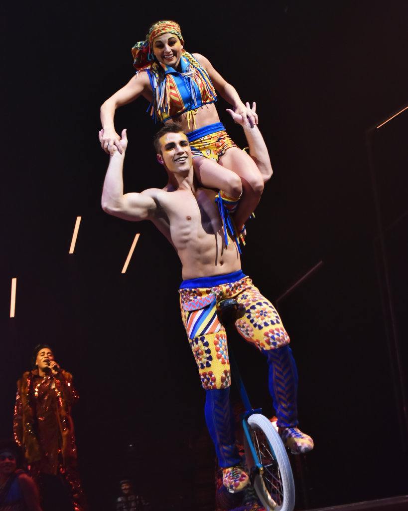 The Washington, D.C. premiere of Cirque du Soleil's "VOLTA" in Tysons on Thursday, July 25.