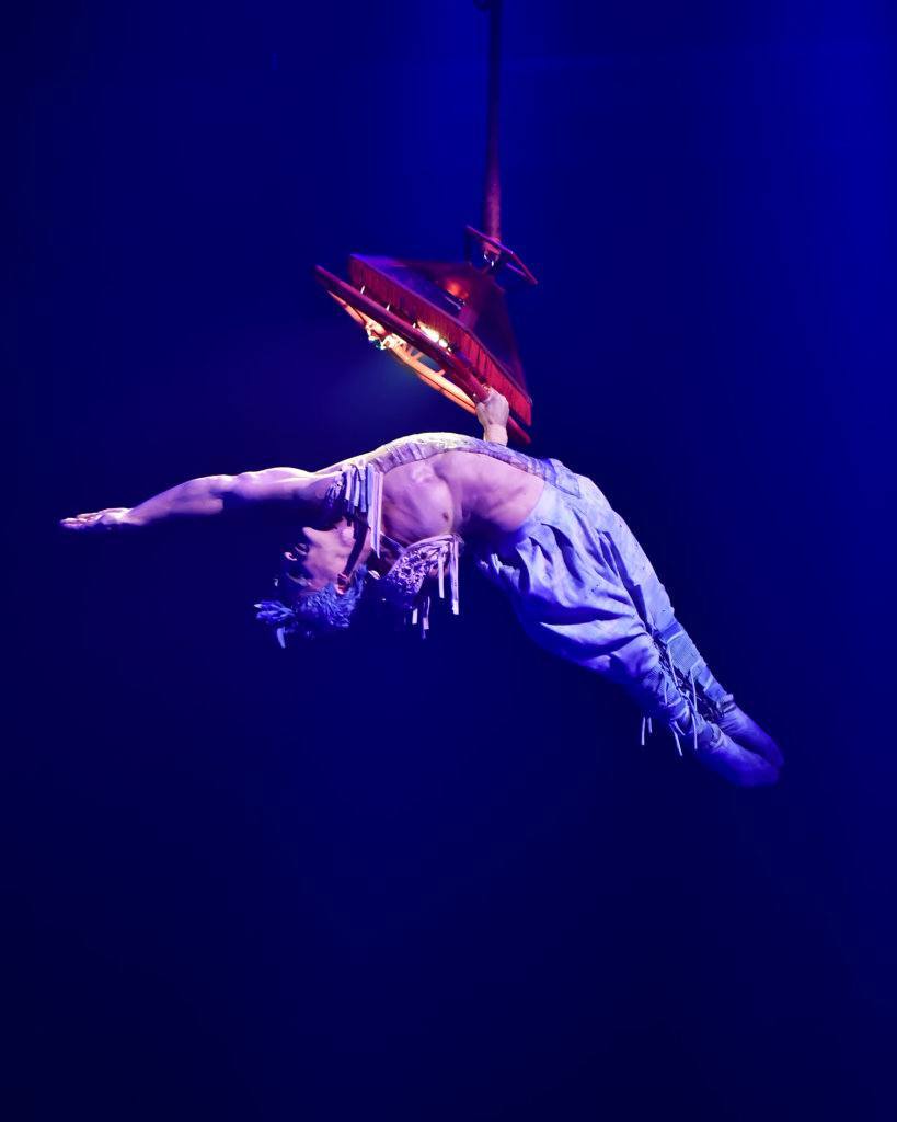 The Washington, D.C. premiere of Cirque du Soleil's "VOLTA" in Tysons on Thursday, July 25.