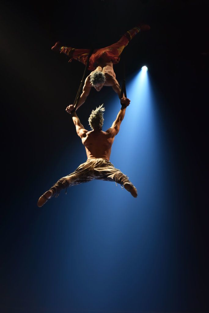 The Washington, D.C. premiere of Cirque du Soleil's "VOLTA" in Tysons on Thursday, July 25.