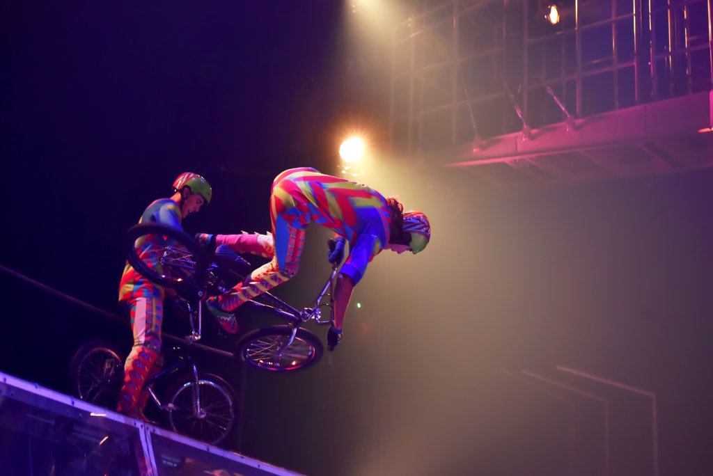 The Washington, D.C. premiere of Cirque du Soleil's "VOLTA" in Tysons on Thursday, July 25.