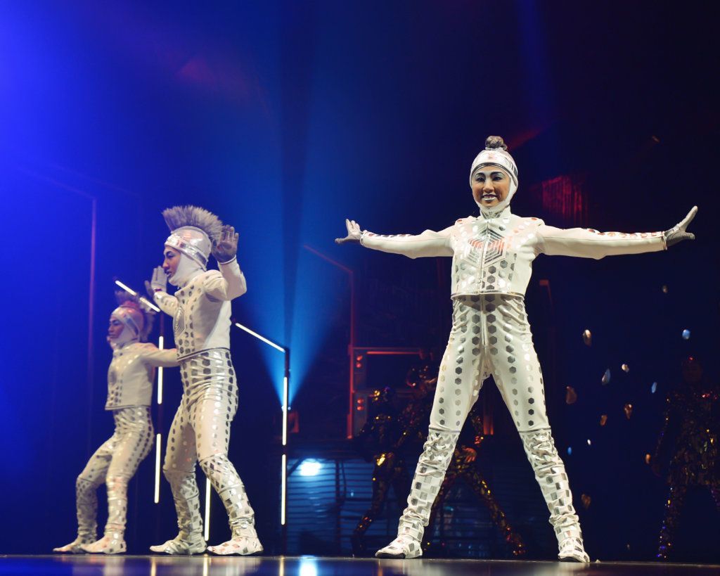 The Washington, D.C. premiere of Cirque du Soleil's "VOLTA" in Tysons on Thursday, July 25.