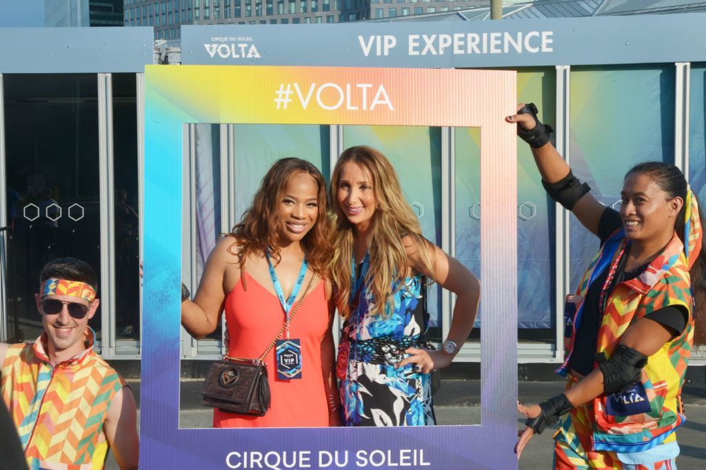 The Washington, D.C. premiere of Cirque du Soleil's "VOLTA" in Tysons on Thursday, July 25.