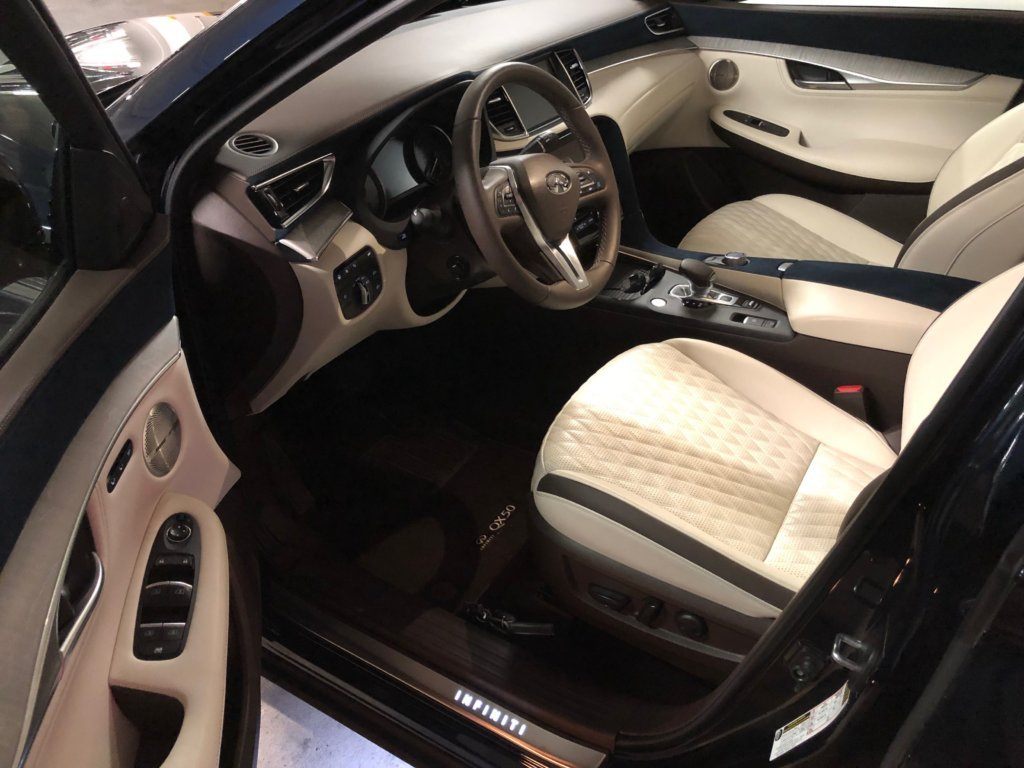 WTOP's John Aaron says the interior of the QX50 "standout," mostly with all of the package options available.