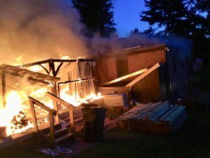 Colesville fire