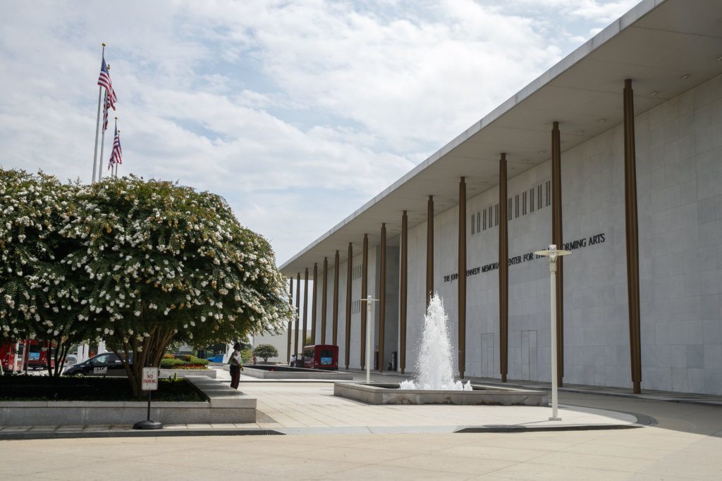 The Kennedy Center is seen on Tuesday, Aug. 13, 2019, in Washington.