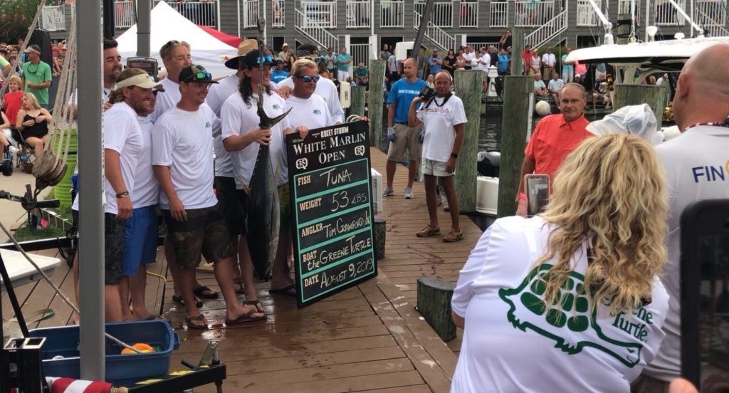 The Green Turtle of Annapolis, Md. had one of the tournament’s heaviest tunas.