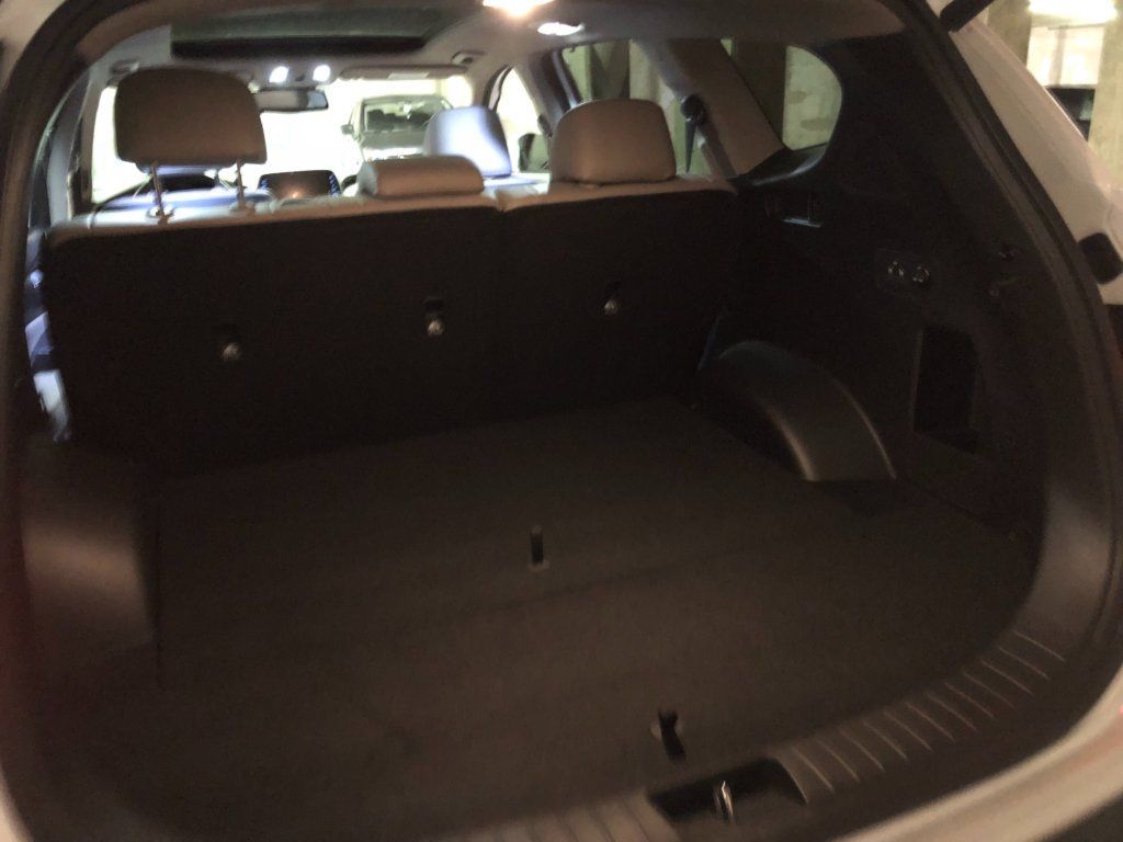 Decent trunk space in the 2019 Santa Fe.