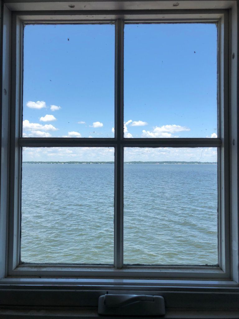 <p style="text-align: center;">You can tour the Thomas Point Shoal Lighthouse in summer and fall.</p>