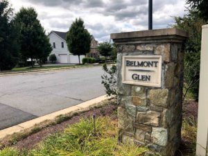 Belmont glen sign