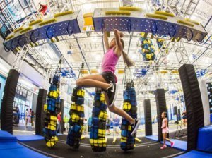 ZavaZone's tagline is "Fun in Motion," and says its parks show exercise does not need to be boring.