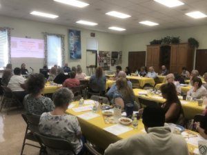 Community members, advocates and law enforcement gathered in Montgomery Village on Saturday to discuss the many signs of abuse at the Covenant United Methodist Church.