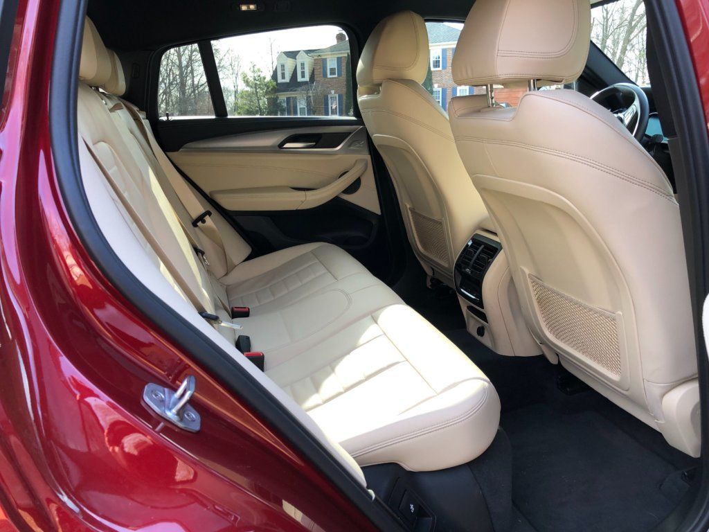 WTOP Reviewer Mike Parris says the 2019 BMW X4 M40i choose style over utility, which is noticeable in the rear seat space. He says taller passengers might find the back seats restrictive.