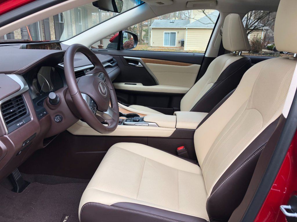 The RX 350L comes with a plush interior and extra space.