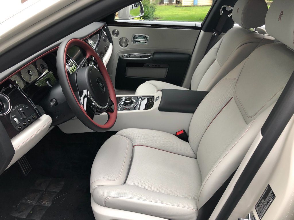 Hand made interior with leather everywhere. Seats are heated/ventilated with massage.
