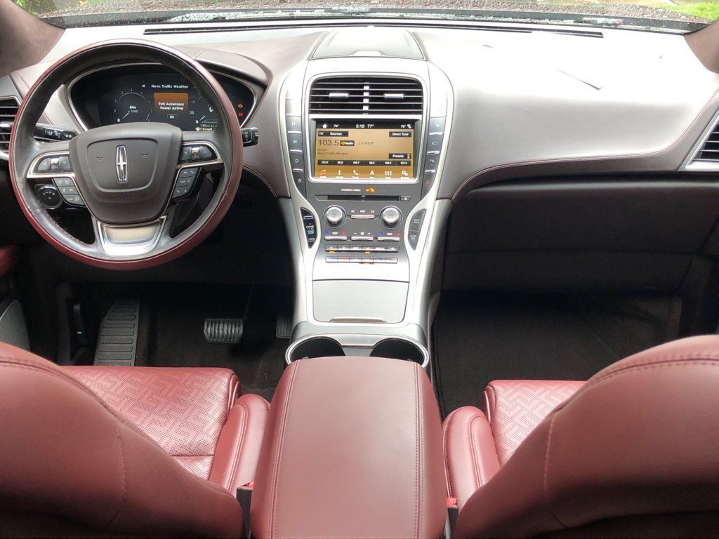 The Nautilus' interior, which includes heated and ventilated front seats.