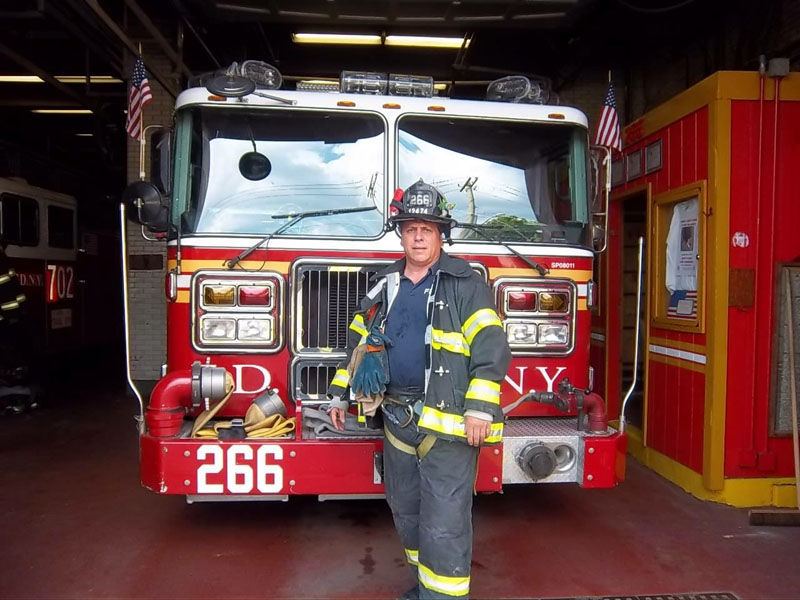 FDNY firefighter Robert Tilearcio's widow is the event's guest speaker. Tilearcio passed away in October 2017 at 58 years old from cancer as a result of being at ground zero on and in the weeks after Sept. 11, 2001. Tilearcio pressed Congress to pass the Zadroga Act, which protects and covers the health care and medical bills of all first responders who were exposed to toxins from their work at ground zero, long before he himself would ever need the help.