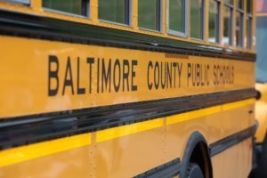 Baltimore co school bus