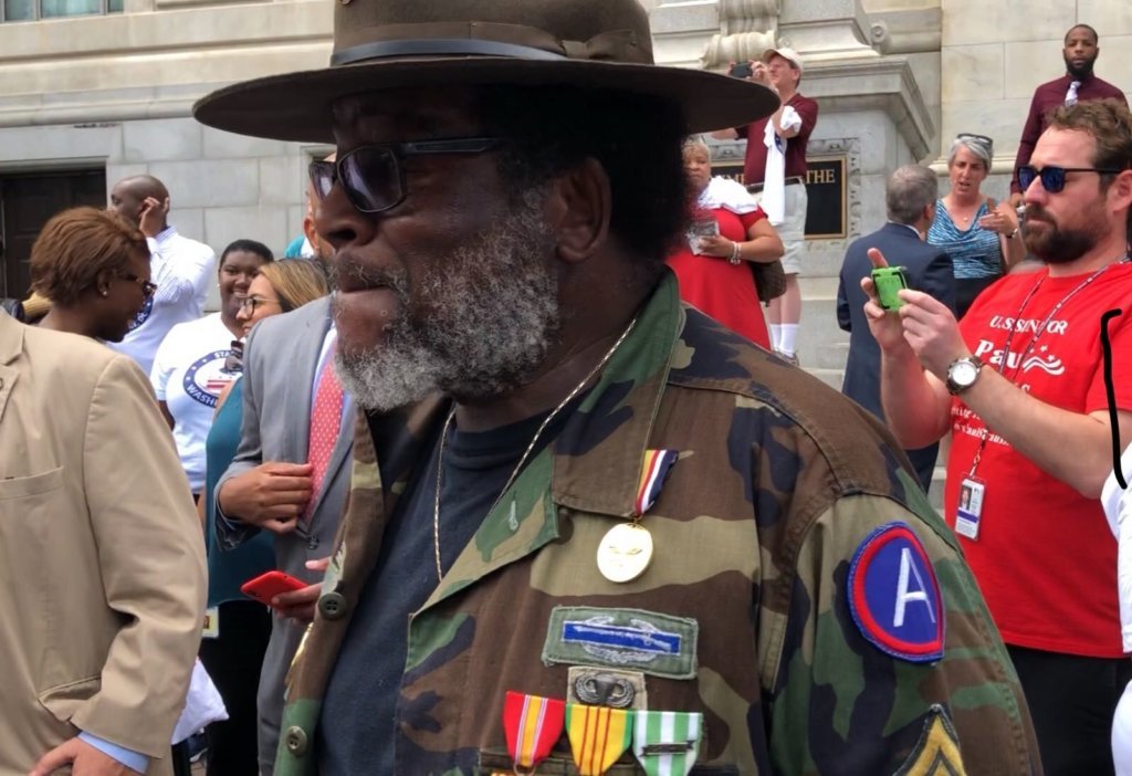 Here's another veteran on Monday, Sept. 16, 2019.