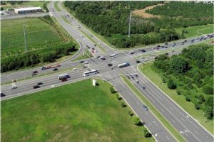 Route 7 and Battlefield Parkway Existing Intersection