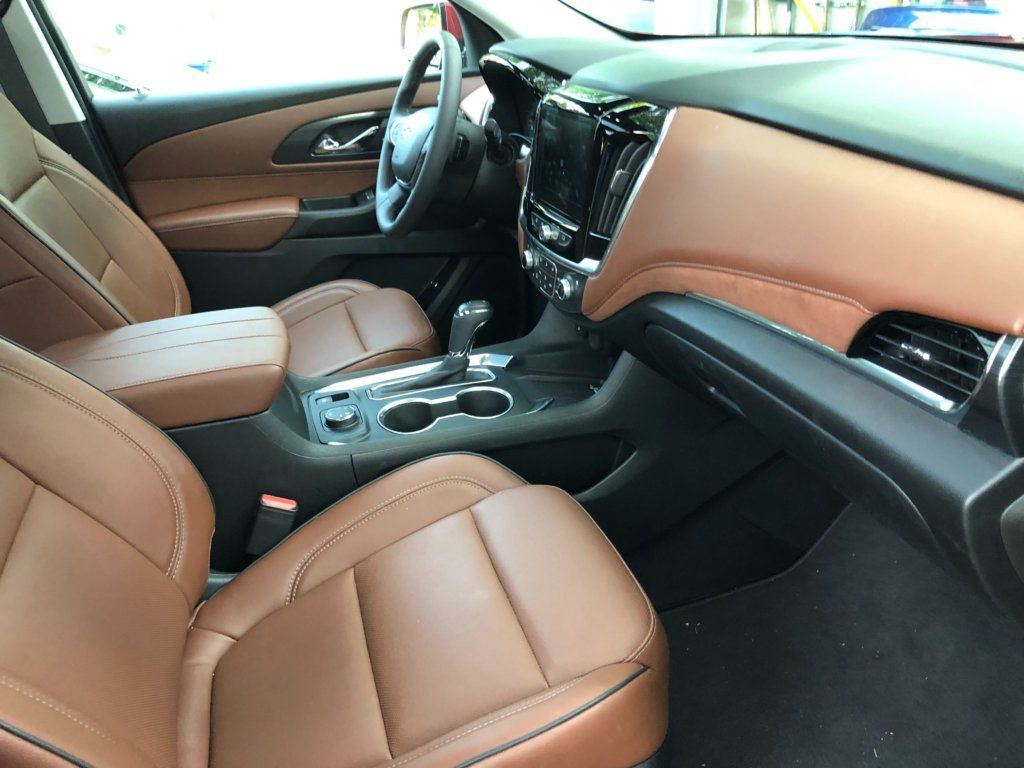 Chevrolet Traverse High Country interior. (WTOP/Mike Parris)