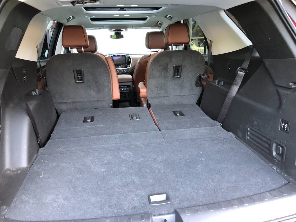 Chevrolet Traverse High Country interior. (WTOP/Mike Parris)