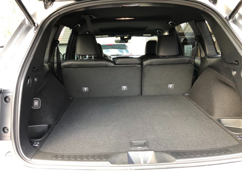 The 2019 Honda Passport boasts a large cargo area, but its lift up is a bit high.