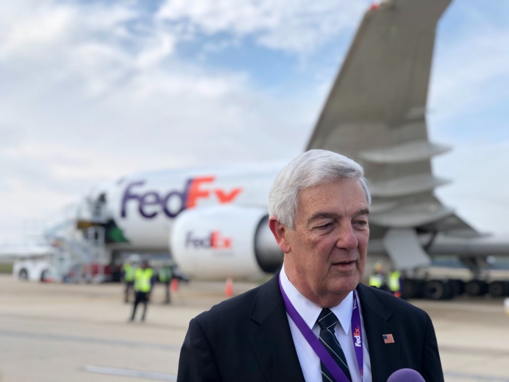Fed Ex Fleet Captain has piloted 5 “Panda Express” flights, including Bao Bao.