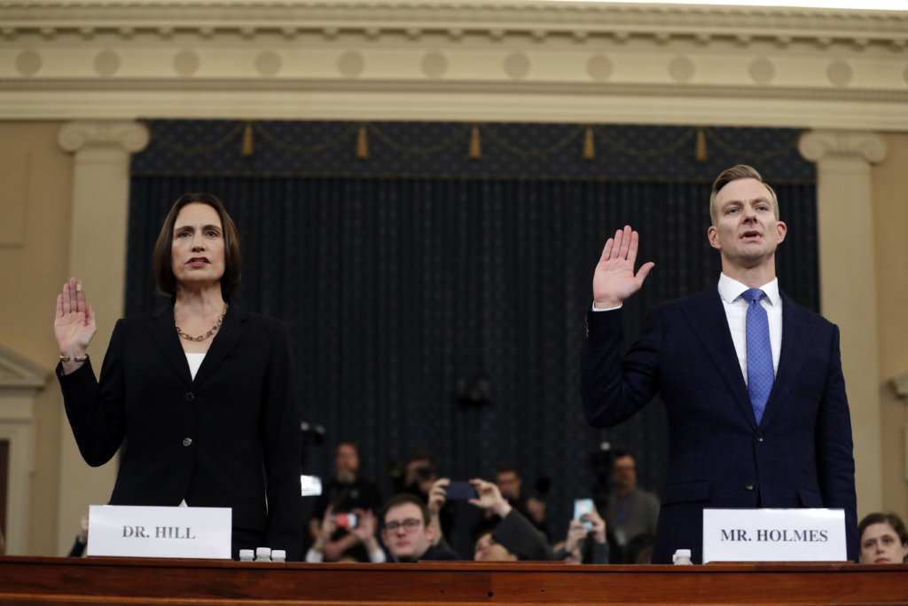 Fiona Hill, David Holmes