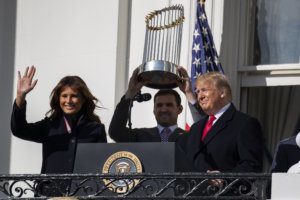 Donald Trump, Melania Trump, Ryan Zimmerman