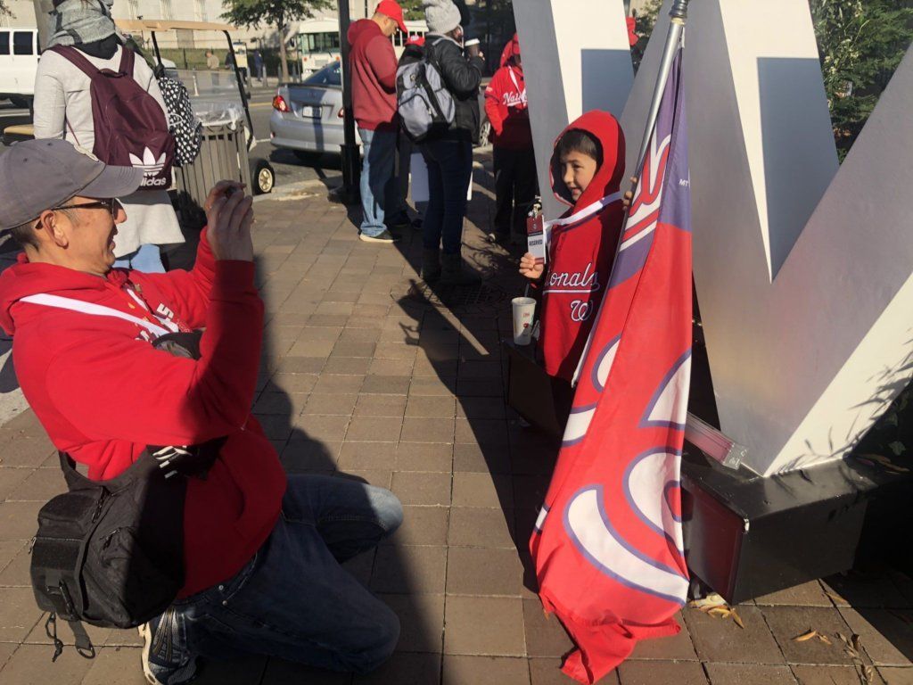 Fans of all ages turned out to celebrate their team's incredible World Series victory.
