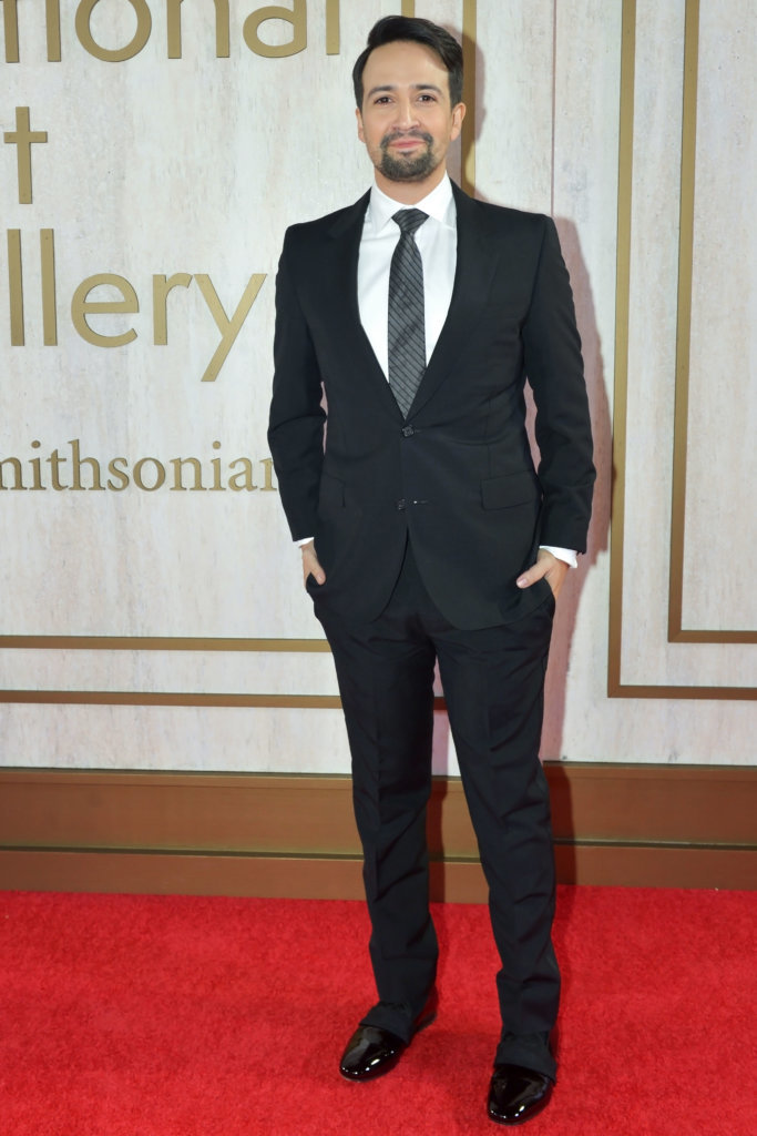 WASHINGTON, DC — NOV. 17: Lin-Manuel Miranda attends the 2019 American Portrait Gala at the Smithsonian National Portrait Gallery on Nov. 17, 2019 in Washington, DC. (Photo by Shannon Finney/Getty Images)