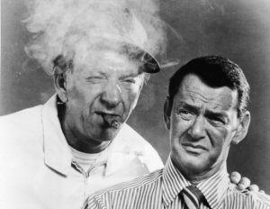 Jack Klugman & Tony Randall In TV's 'The Odd Couple'