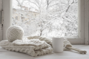 Cozy winter still life