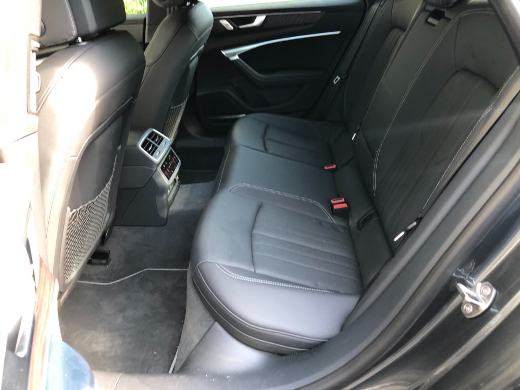 Heated back seats provide comfort, but the head room is lacking for taller riders.