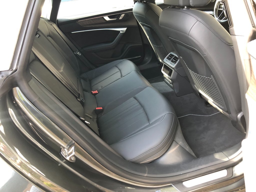 Heated back seats provide comfort, but the head room is lacking for taller riders.